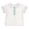 Picture of Sardon Baby Summer Collection Boys Jampant Set - White Mint Green