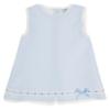 Picture of Sardon Baby Summer Collection Girls Jacquard Dress & Panties Set X 2 - Pale Blue