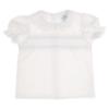 Picture of Sardon Baby Summer Collection Boys Smock Blouse & Pants Set X 2 - White Pale Blue 