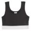 Picture of Skinnifit Mini Girls Crop Sports Top - Black White