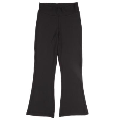 Picture of Skinnifit Mini Girls Flared Sports Leggings - Black 