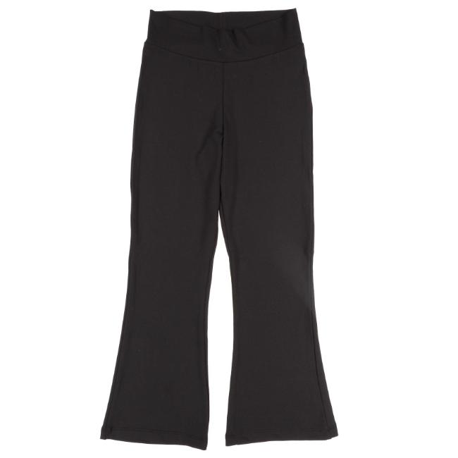 Picture of Skinnifit Mini Girls Flared Sports Leggings - Black 