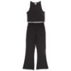 Picture of Skinnifit Mini Girls Flared Sports Leggings - Black 