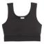 Picture of Skinnifit Mini Girls Crop Sports Top - Black 