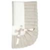 Picture of Mac Ilusion Baby Glossy Collection Boxed Shawl With Ruffle - White Beige