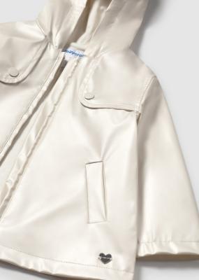 Picture of Mayoral Toddler Girls Summer Raincoat - Pearl Beige