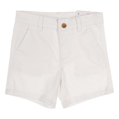 Picture of Mayoral Toddler Boys Summer Chino Shorts  - White 