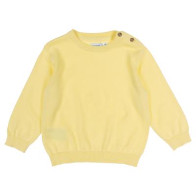 Picture of Mayoral Toddler Boys Summer Cotton Knit Sweater - Sorbet Yellow