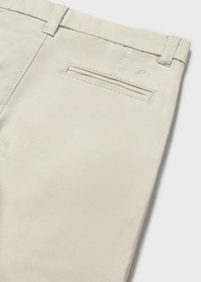 Picture of Mayoral Toddler Boys Summer Chino Trousers  - Bone Beige