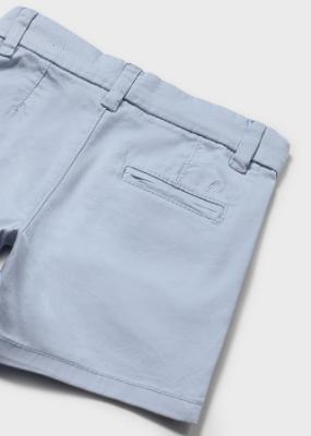 Picture of Mayoral Toddler Boys Summer Chino Shorts  - Sky Blue