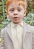 Picture of Mayoral Toddler Boys Summer Fine Knit Polo Top - Beige