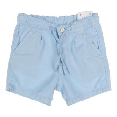 Picture of Mayoral Toddler Boys Summer Linen Shorts  - Sky Blue