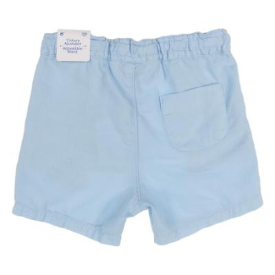 Picture of Mayoral Toddler Boys Summer Linen Shorts  - Sky Blue