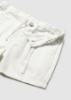 Picture of Mayoral Toddler Boys Summer Linen Shorts  - White