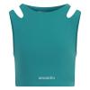 Picture of Ansandro Kids Cropped Two Strap Tank & Leggings Set X 2 - Teal Green