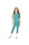 Picture of Ansandro Kids Cropped Two Strap Tank & Leggings Set X 2 - Teal Green