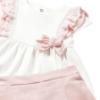 Picture of Mayoral Toddler Girls Summer Lace Ruffle Top & Shorts Set  X 2 - Ivory Pink