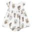 Picture of Mayoral Girls Summer Bear & Bunnies Dress & Panties Set  X 2 - Ivory Beige