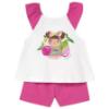 Picture of Mayoral Toddler Girls Summer Sweetie Print Top & Shorts Set - Fucsia 