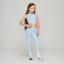 Picture of Ansandro Kids Ribbed Racer Top & Leggings Set X 2 - Powder Blue