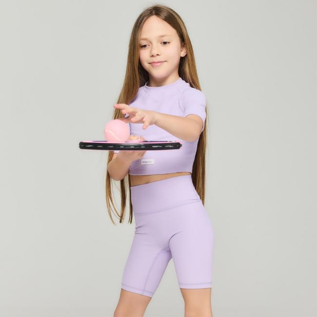 Picture of Ansandro Kids Ribbed Shorts Set X 2 - Lilac