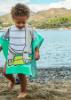 Picture of Mayoral Toddler Boys Summer Tiger Hooded Cover-up - Tan