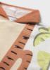 Picture of Mayoral Toddler Boys Summer Tiger Hooded Cover-up - Tan