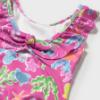 Picture of Mayoral Toddler Girls Summer Sealife Print Swimsuit - Fucsia Pink 