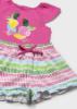 Picture of Mayoral Toddler Girls Summer Top & Shorts Set X 2  - Fucsia Multi