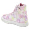 Picture of Lelli Kelly Asia Mid Canvas Cord Boot With Inside Zip - White Multi