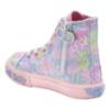 Picture of Lelli Kelly Eloise Mid Canvas Flower Boot With Inside Zip - Lilla Fantasia