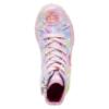 Picture of Lelli Kelly Eloise Mid Canvas Flower Boot With Inside Zip - Lilla Fantasia