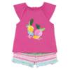 Picture of Mayoral Toddler Girls Summer Top & Shorts Set X 2  - Fucsia Multi