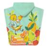 Picture of Mayoral Toddler Girls Summer Orange & Lemons Hooded Cover-up - Aqua Blue