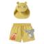 Picture of Mayoral Toddler Boys Summer Tiger Swim Shorts & Sunhat Set X 2 - Gold Orange