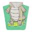 Picture of Mayoral Toddler Boys Summer Dinosaur Hooded Cover-up - Lake Green 