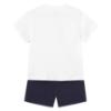 Picture of Mayoral Toddler Boys Summer 3D T-shirt & Shorts Set X 2 - White Navy