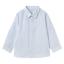 Picture of Mayoral Toddler Boys Summer Fine Stripe Linen Shirt - Sky Blue