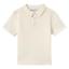 Picture of Mayoral Toddler Boys Summer Fine Knit Polo Top - Beige