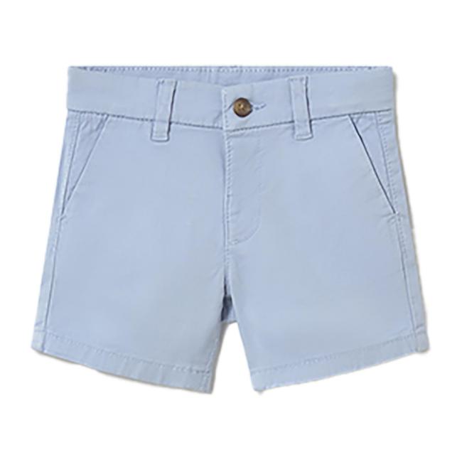 Picture of Mayoral Toddler Boys Summer Chino Shorts  - Sky Blue