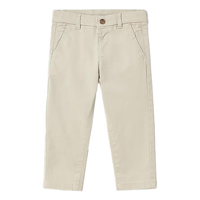 Picture of Mayoral Toddler Boys Summer Chino Trousers  - Bone Beige