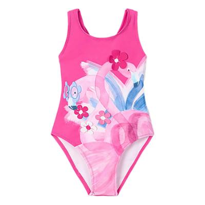Picture of Mayoral Girls Summer Flamingo Swimsuit - Magenta