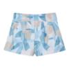 Picture of Mayoral Girls Summer Ruffle Top & Poplin Shorts Set X 2 - Blue Beige 