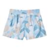 Picture of Mayoral Girls Summer Ruffle Top & Poplin Shorts Set X 2 - Blue Beige 