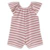 Picture of Mayoral Toddler Girls Summer Crochet Style Playsuit - Orchid Pink