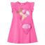 Picture of Mayoral Girls Summer Icecream Ruffle Sundress & Bag Set X 2 - Fucsia Pink