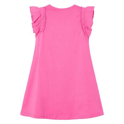 Picture of Mayoral Girls Summer Icecream Ruffle Sundress & Bag Set X 2 - Fucsia Pink