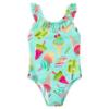 Picture of Mayoral Girls Summer Icecream Swimsuit - Aqua Blue