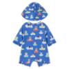 Picture of Mayoral Newborn Boys Puppies Swim Suit & Sunhat Set X 2 - Blue Multi