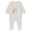 Picture of Mayoral Newborn Girls  Front Opening Teddy & Polka Babygrow  - Beige Polka 